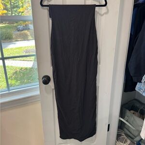SKIMS Charcoal Maxi Dress
